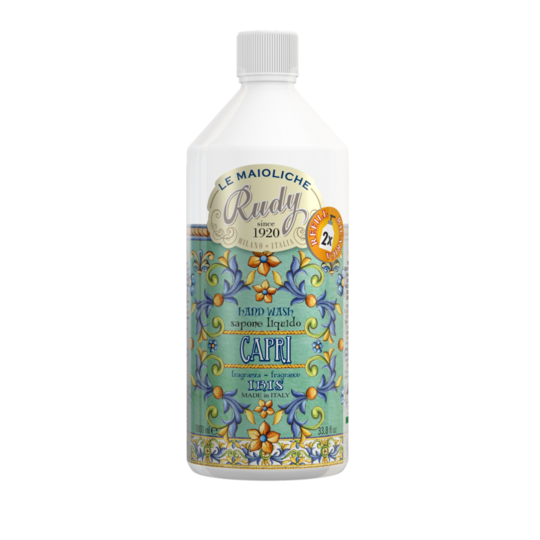 Rudy ルディ Le Maioliche ル・マヨルカ Hand Wash Refill ハンドウォッシュリフィル Iris of Capri  アイリスオブカプリ【リキッドソープ】【詰め替え用】