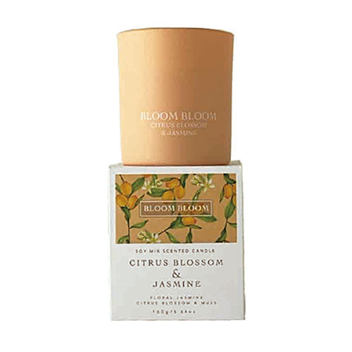 BLOOM BLOOM ブルームブルーム Scented Candle センティッド キャンドル CITRUS BLOSSOM & JASMINE  シトラスブロッサム&ジャスミン