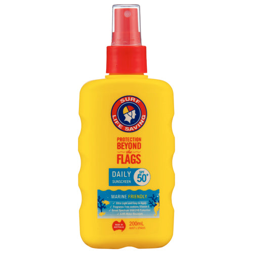 SLS Sunscreen Surf Life Saving サーフ ライフ セービング Finger Spray フィンガースプレー 200ml